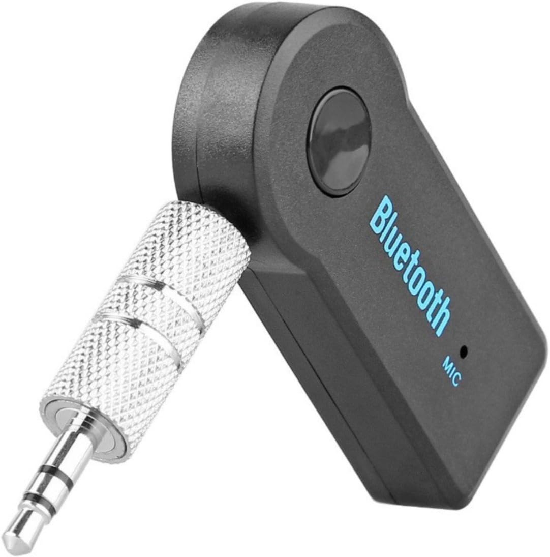 KECKTUS Wireless Bluetooth Receiver Adapter 3.5MM AUX Audio Stereo Music Home Hands free Car Kit
