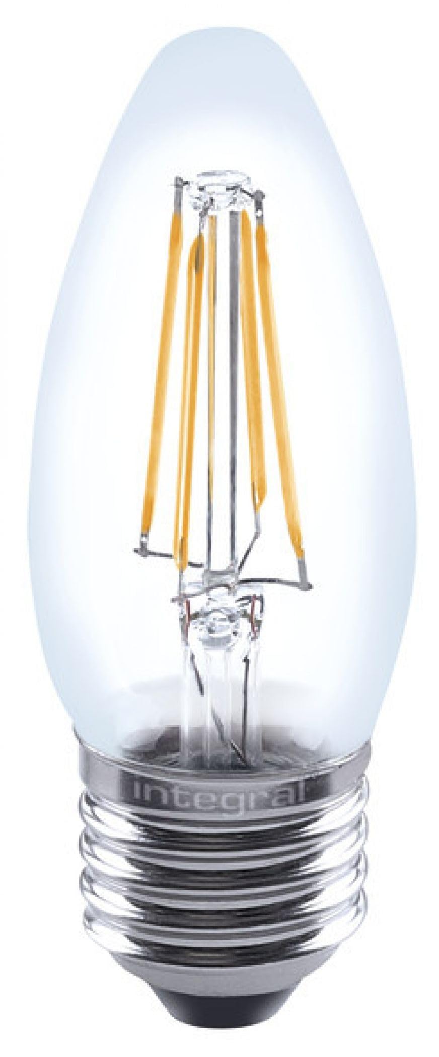 Integral Candle Omni-Lamp 4W (37W) 2700K 420lm E27 Non-Dimmable 330 deg Beam Angle