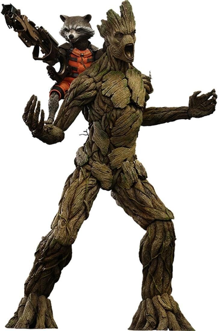 hot toys rocket and groot