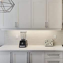Amerdeco 10 Pack Matte Black Cabinet Pulls 7.5