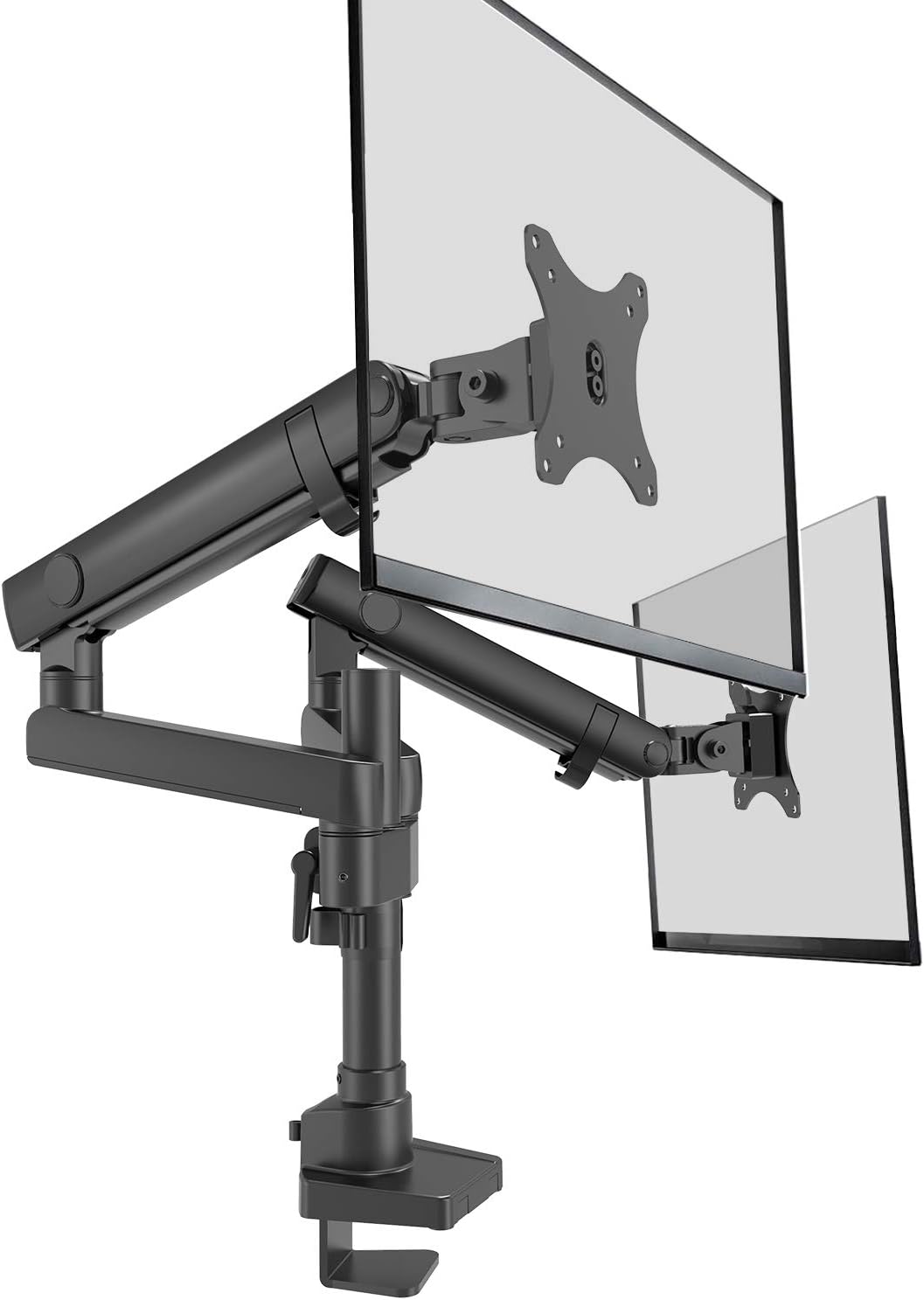 Amazon Pc モニター アーム デュアル 液晶ディスプレイアーム 2画面ディスプレイスタンド 17 32インチ Zj 02 Accurtek Accurtek パソコン 周辺機器 通販