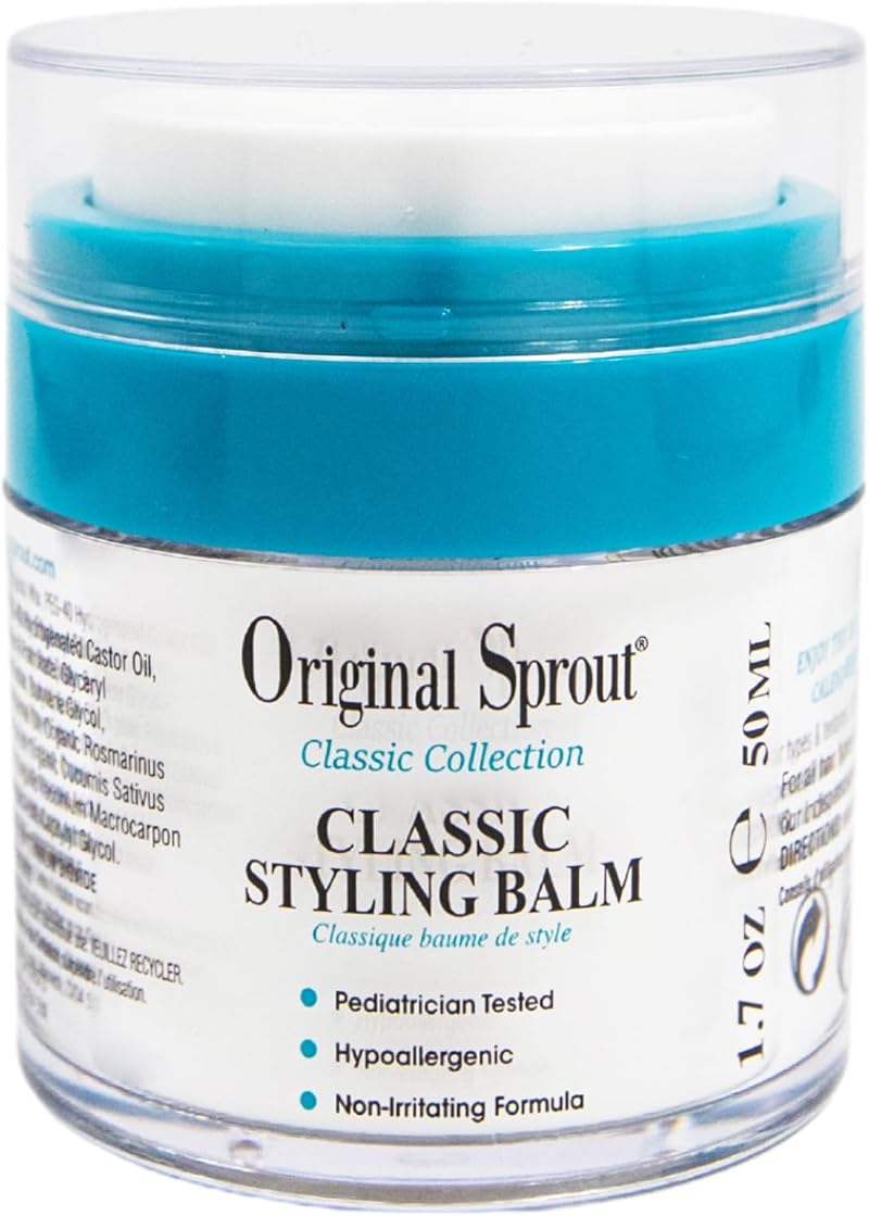 Original Sprout Natural Styling Balm 50ml Baby Children Adult Hair Gel Hold
