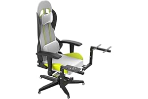 Avisiri Universal Games Chair Mount for Flight Sim Game Joystick, Throttle and Hotas Systems for Logitech X56, X52 Pro, Thrustmaster T-Flight Hotas, A10C Hotas Warthog, T.16000M, TCA