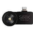Seek Thermal Compact - All-Purpose Thermal Imaging Camera for iOS , Black - LW-AAA