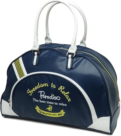 Amazon Paradiso パラディーゾ a064 レディース ゴルフ ボストンバッグ ネイビー Paradiso パラディーゾ シューズケース