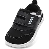 STQ KIDS Toddler Wide Toe Box Shoes Barefoot Sneakers Girls Boys Zero Drop First Walking Running Tennis Grounding Shoes