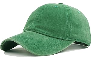 TSSGBL Vintage Cotton Washed Baseball Caps Unstructured Low Profile Adjustable Distressed Dad Hat for Men Women S-M-L-XXL