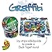 Duck Brand 281497 Printed Duct Tape, Graffiti, 1.88 Inches x 10 Yards, Single Roll