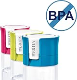 BRITA Water Filter Bottle Reduces Chlorine 600 ml BPA Free Blue view 7