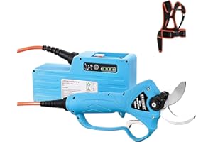 SWANSOFT Electric Pruning Shears, Backpack Pruner with 1.5 Inch Cutting Diameter, Battery Powered Pruner with 4Ah Rechargeable Lithium Battery