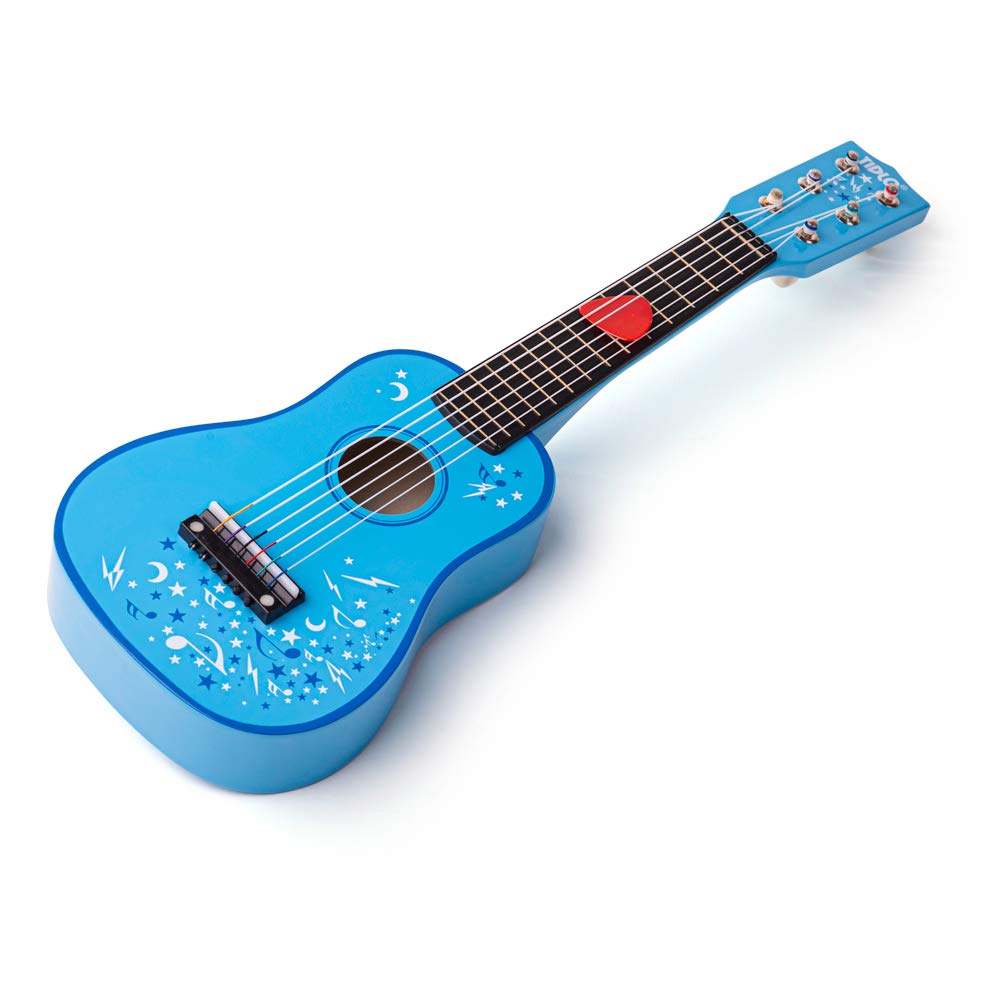 Tidlo Wooden Guitar (Blue)