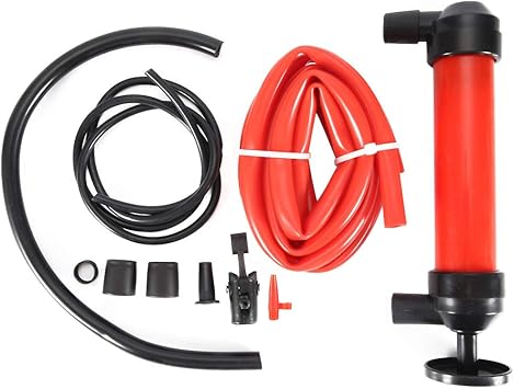 Suuonee Air Pump Manual Car Siphon Pump Tube Oil Extractor Liquid