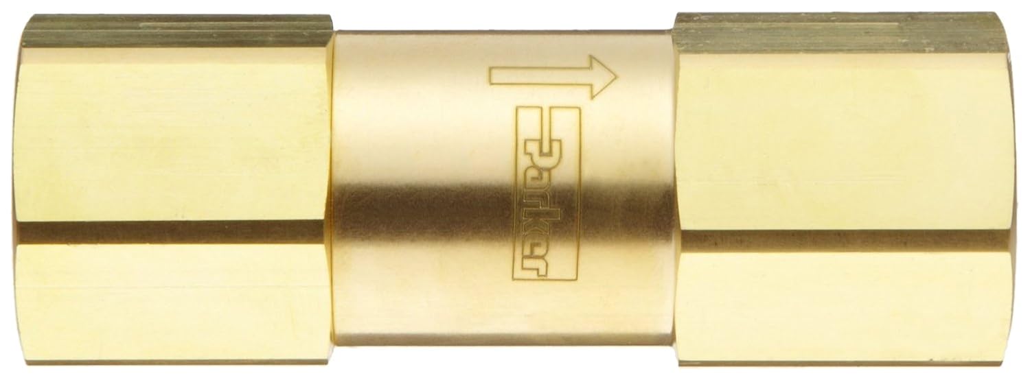 1/8 NPT Female 10 psi Cracking Pressure Parker C Series Brass Check