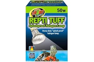 Zoo Med Turtle Tuff Splashproof Halogen Lamp, 50 Watts