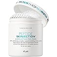 Peter Thomas Roth | Peptide Skinjection™ Exfoliating Peel Pads, For Smoothing Expression Lines & Emerging Wrinkles, Fragrance-Free, Alcohol-Free, For All Skin Types