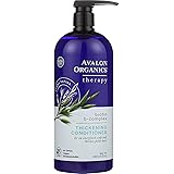 Avalon Organics Therapy Thickening Conditioner, Biotin B-Complex, 32 Oz (Packaging May Vary)