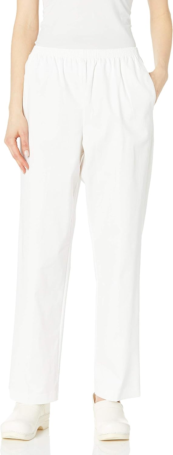 All Around Elastic Waist Cotton Medium Twill Pants at  Women’s Clothing store