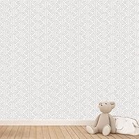 Wall Mural Geometric Pattern Removable Self-Adhesive Wallpaper Wall Decoration for Bedroom Living Room - 66x96 inches