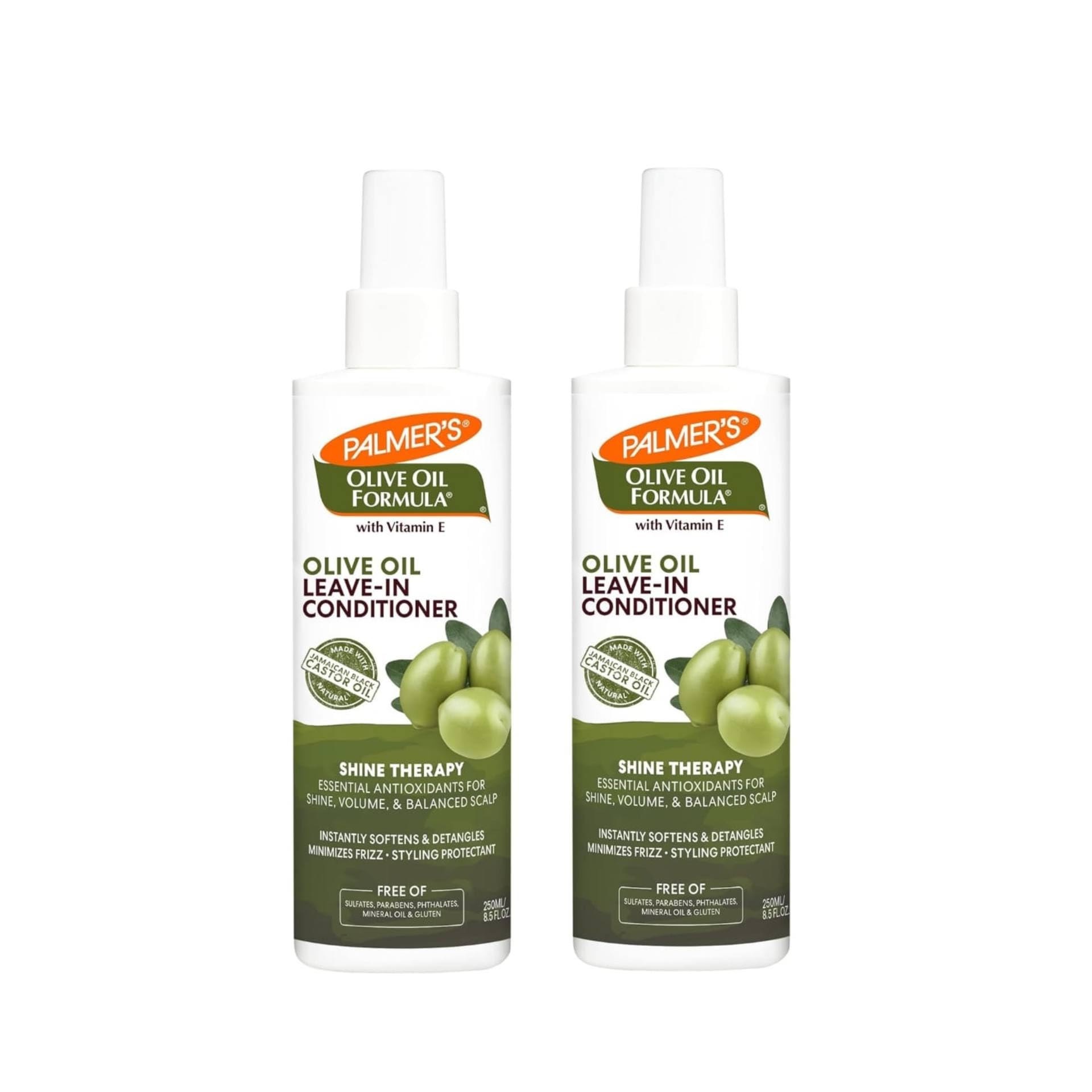 Palmers Olive Oil Formula with Vitamin-E Leave-In Conditioner 250 ml (2 Pack)