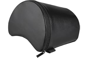 Flatsons Guitar Cushion Guitar Bass Cushion PU Leather Cover Support for Classical Acoustic Electric Guitar Players Guitarist Musical Instruments Accessories Tool (FA-60S Black)