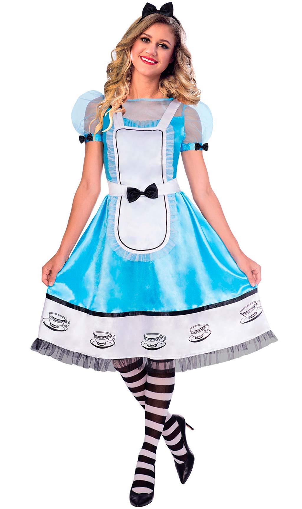 amscan 9904691 Alice in Wonderland Costume Set, 2 Pcs, 8-10 Years