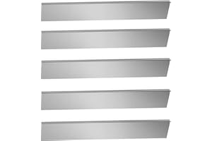 YLJNGUS 5 Pack 15N20 Steel for Knife Making - 12"x1.5"x1/8" 15N20 Steel Flat Stock Knife Blanks for Knife Making DIY