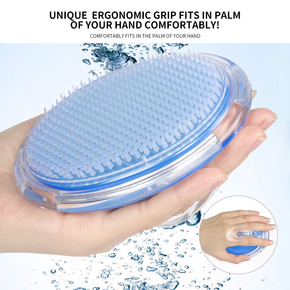 bestidy peeling body burste fur die behandlung und verhutung rasierer beulen und eingewachsenen haare fur manner und frauen flexible borstenburste zu