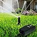 TOSSOW Outdoor Wireless Remote and Plug In Receiver Kit Weatherproof Smart Socket 2 Outlet Switch for Outdoor Electric Appliance with 100 Feet Range,Green
