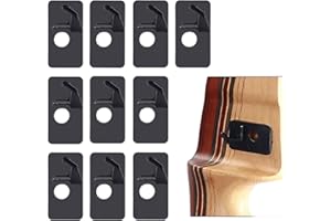 IOKHEIRA ARCHERY 10/8/6Set Aachery Plastic Arrow Rest for Recurve Bow,Archery Shelf Pad Recurve Bow Accessories for Bow and Arrow Rest for Compound Bows to Right or Left Hand Rests Hunting Shooting Targeting