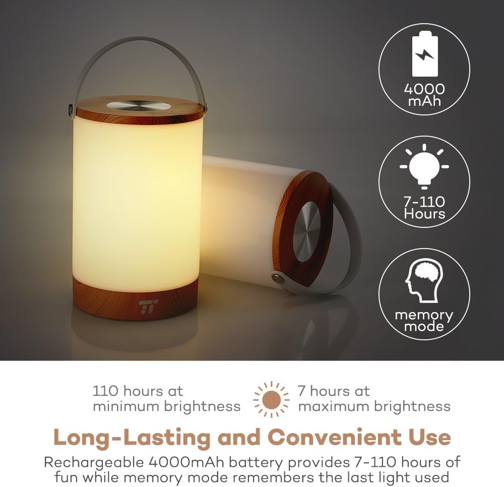 taotronics rechargeable lamp