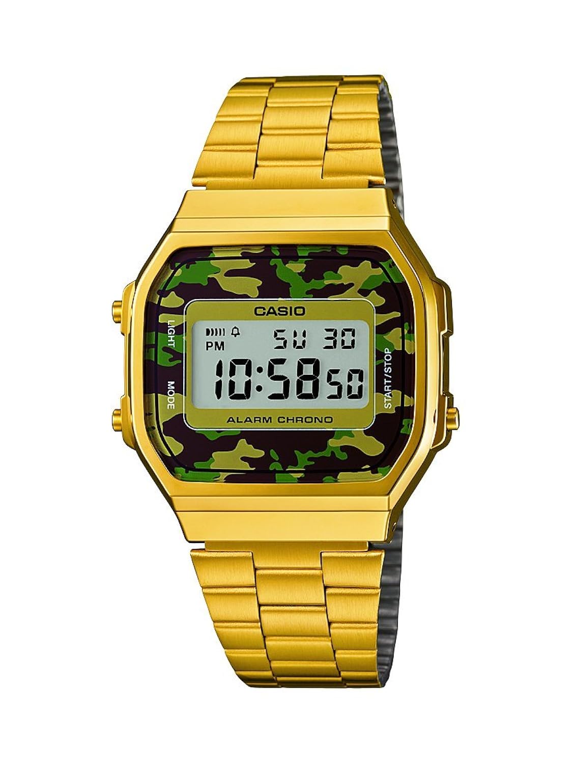 Casio Collection Reloj Digital Unisex con Correa de Acero Inoxidable – AWEGC
