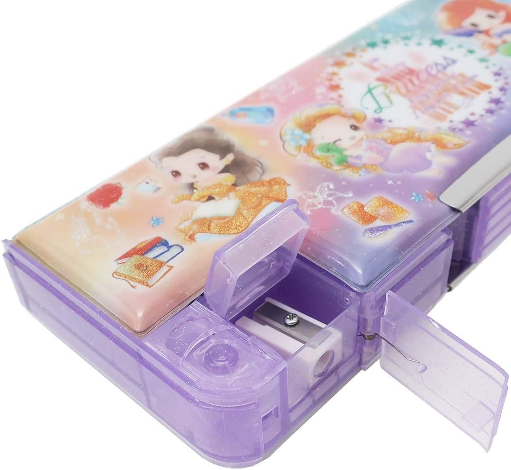 Amazon Co Jp ディズニープリンセス 筆箱 両面開き ソフト ペンケース 年新入学 ディズニー おもちゃ