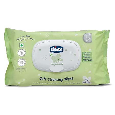 Chicco Wipes Fliptop Pack (72 Count)