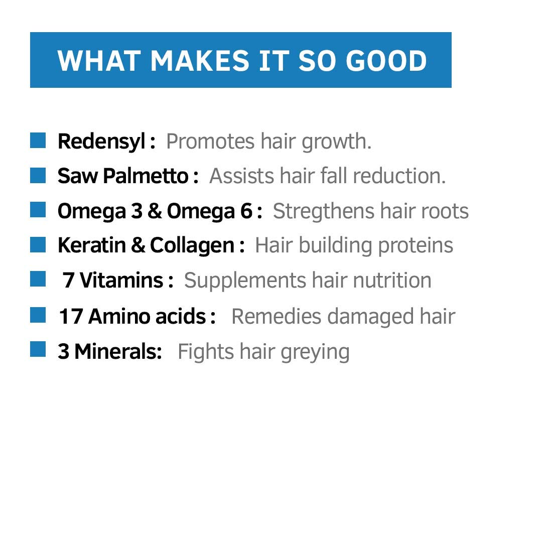Amazon Com Ustraa Hair Growth Vitalizer With Award Winning Redensyl Jojoba Oil And Saw Palmetto Treatment For Hair Loss 3 38 Oz Beauty