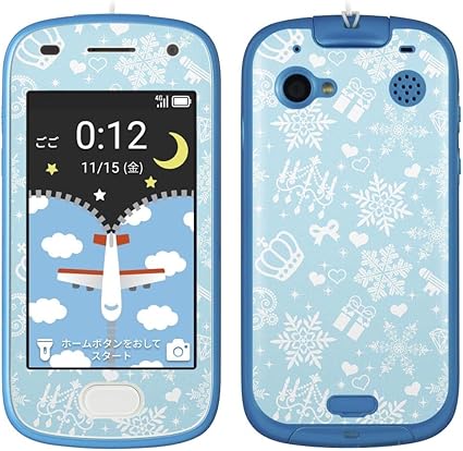 Amazon Igsticker キッズフォン2 901si 専用 スキンシール ソフトバンク Softbank 用 フィルム シール ステッカー チェック ボーダー 冬 クリスマス スキンシール 通販