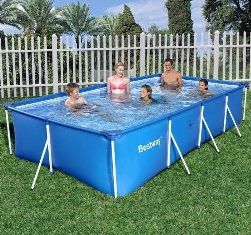 large rectangular paddling pool