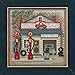 Joe's Garage Beaded Counted Cross Stitch Kit Mill Hill 2016 Buttons & Beads Spring MH141614 Main Street Series