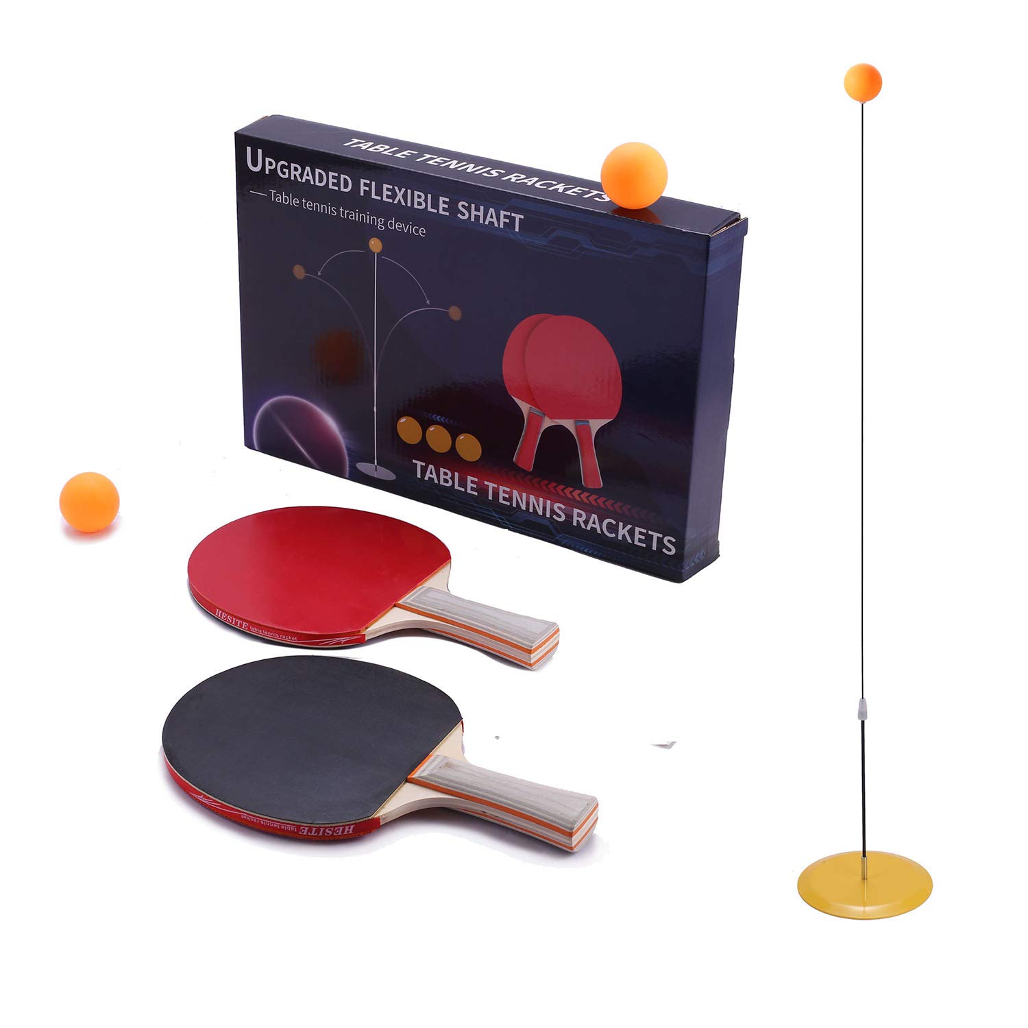 Buy SIRUITON Table Tennis Trainer Elastic Shaft .Portable Table Tennis