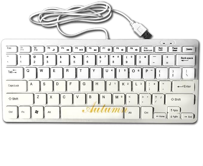 Amazon Com Leaf Printed Portable Keyboards Shortcut 78 Keys Flexible Keyboard For Windows