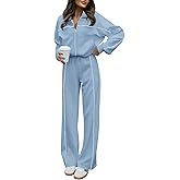 BTFBM Women's Two Piece Tracksuit Spring 2026 Long Sleeve Zip Up Sweatshirt Long Pants Outfits Jogger Sweatsuit Sets
