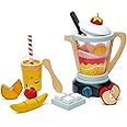 Tender Leaf Toys - Fruity Blender - Wooden Smoothie Maker Toy Set for Pretend Cooking - Social, Creative, and Imaginative Development - Learning Role Play to Make a Healthy Shake - Age 3+