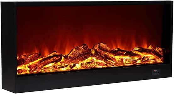 ZHEDAN Large Electric Fireplace Firebox Insert Burner Room
