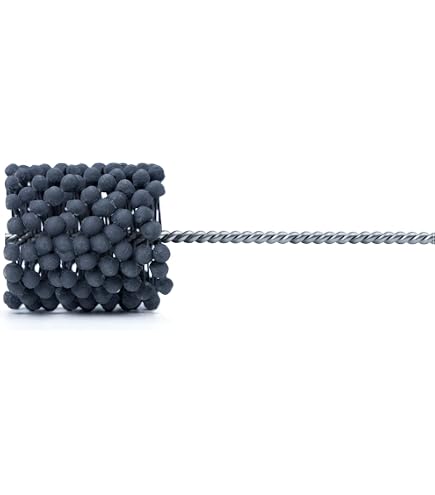 ZXQDRE 2 Inch Cylinder Hone Tool with 240 Grit Ball Brush