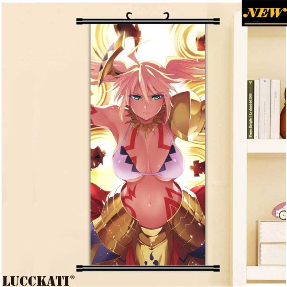 Jiajiafu 45x95cm Fate Grand Order Fate Go Fgo Sexy Cartoon Anime Poster Wall Scroll Painting 45 X 95 Cm L Amazon Co Uk Kitchen Home