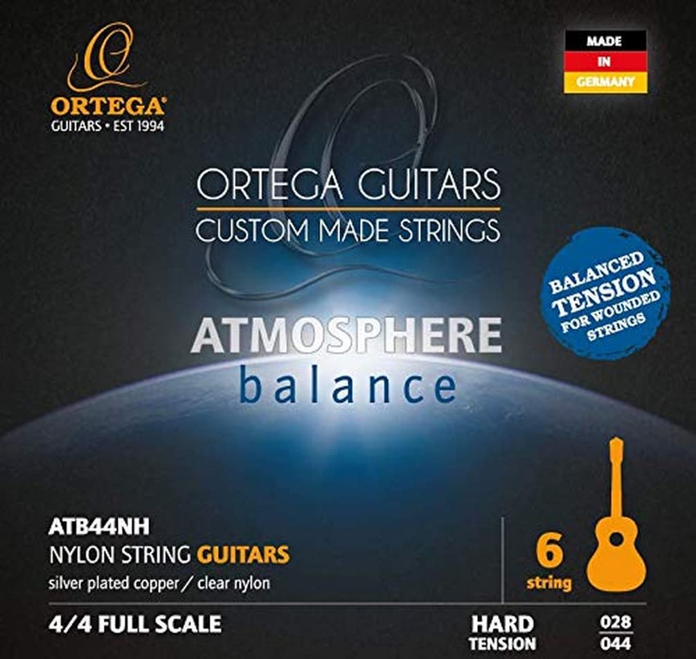 Ortega Guitars Atmosphere Balance Series Nylon String Set - High Tension (ATB44NH)