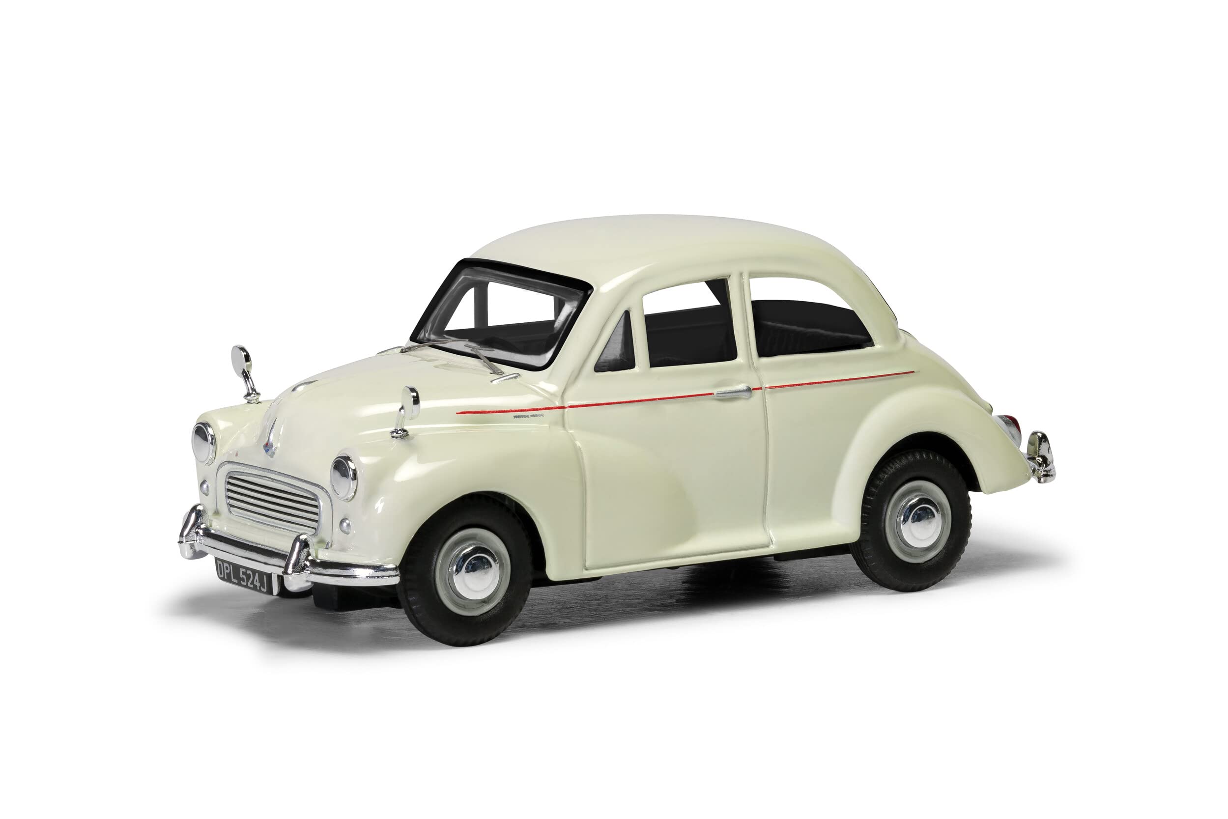 Corgi Diecast Model Vehicles - VA05811 Morris Minor 1000 Snowberry White, Men & Women Souvenir Gifts from UK - Small Die Cast Toy Car Models for Boys, Gift for Motor Enthusiasts