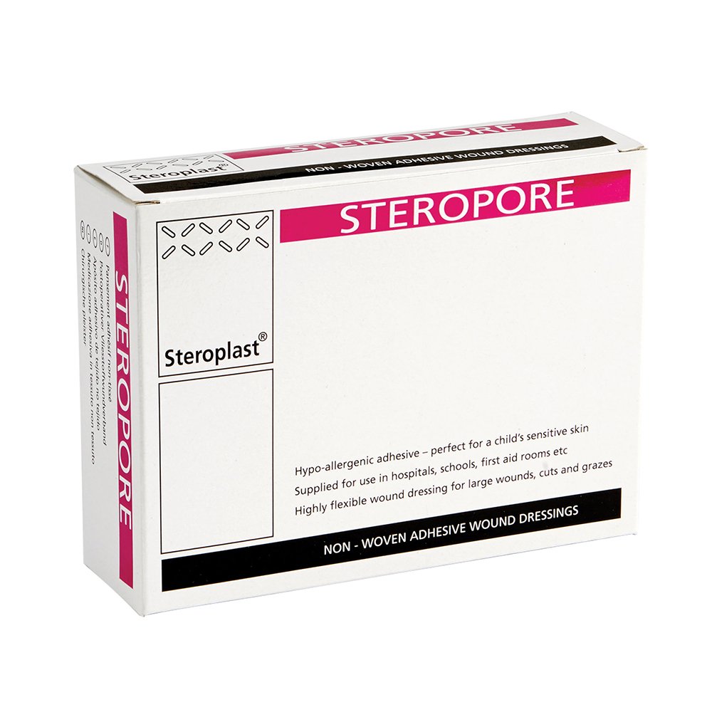 Steropore Adhesive Wound Dressings (10cm x 9cm)