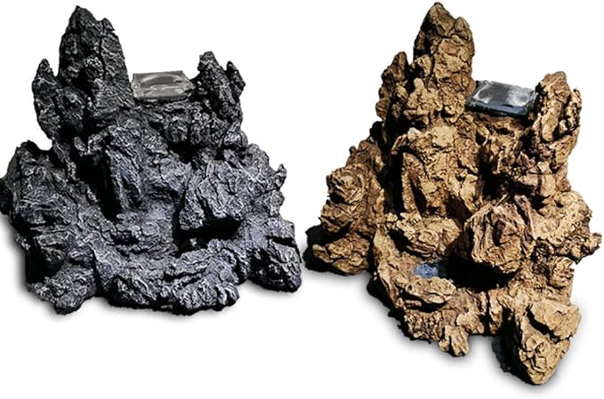 underwater waterfall aquarium decoration