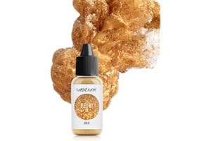 KAMENSKAYA Alcohol Inks for Resin - Gold Alcohol Ink for Epoxy Resin - 0.51 fl oz (15 ml)