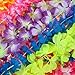 Shappy 100 Pieces Flower Tropical Hawaiian Leis Necklaces for Beach Theme Party Supplies Decorations Favors Ornaments (Style 3)